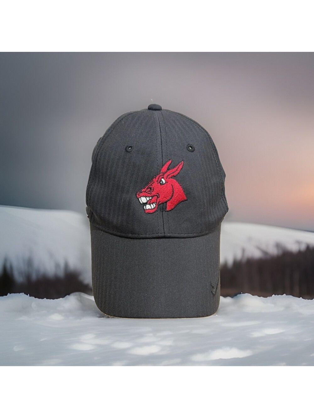 Nike Dri Fit Central Missouri Mo The Mule Jennie’s Golf Team Black Baseball Cap